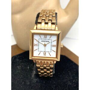 Armitron Women's Watch 75/5831RG Quartz Mother of Pearl Dial Rose Gold Steel